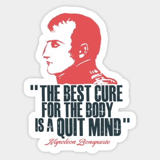 Napoleon Bonaparte - Inspirational Quote Sticker